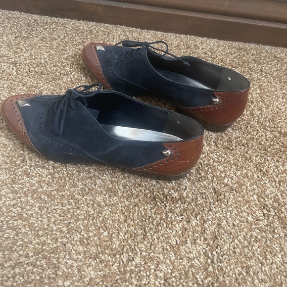 Lorenzo Banfi vintage loafers with studs. - Picture 3 of 5